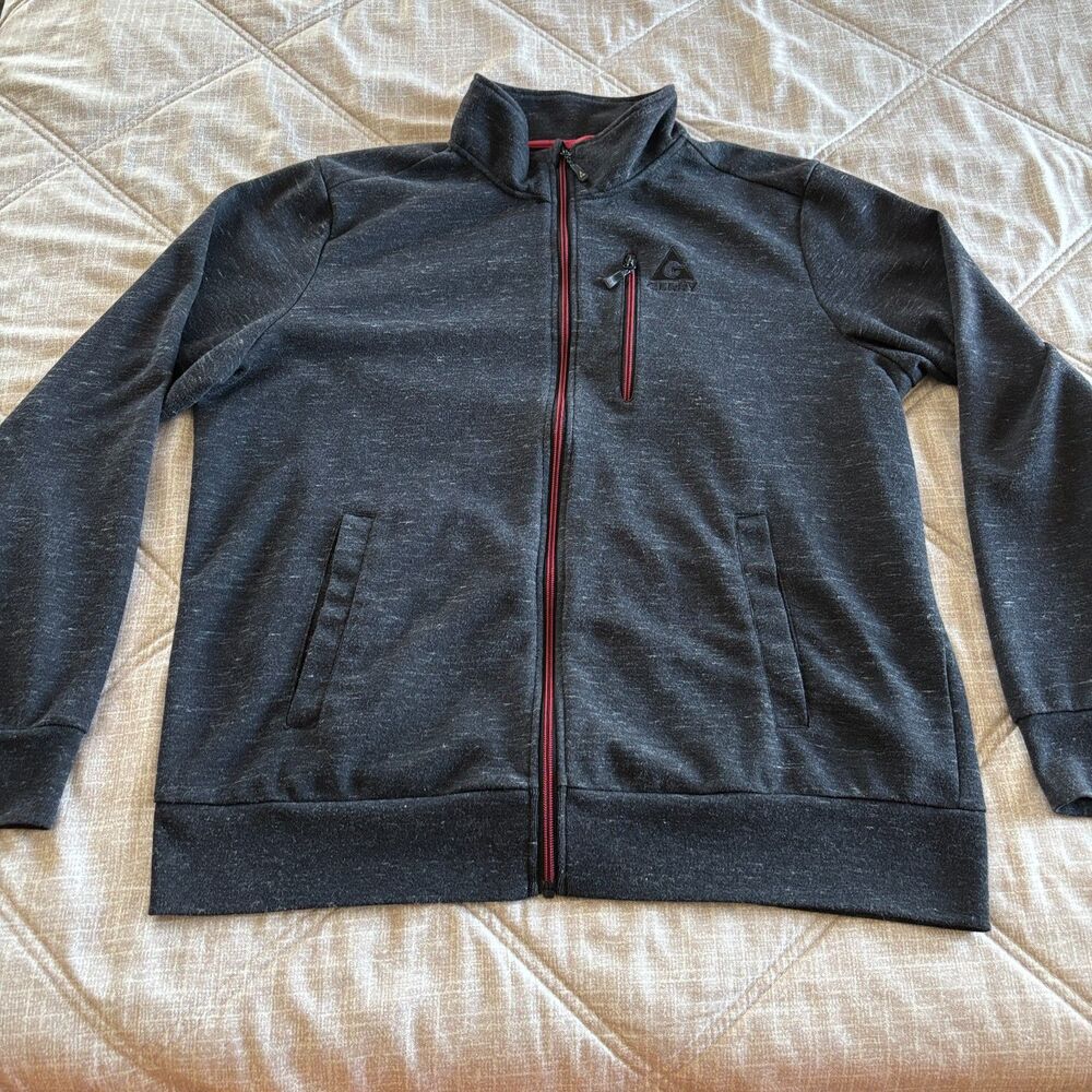 Gerry: Men's Gray Full Zip Active Jacket XL Outerwear